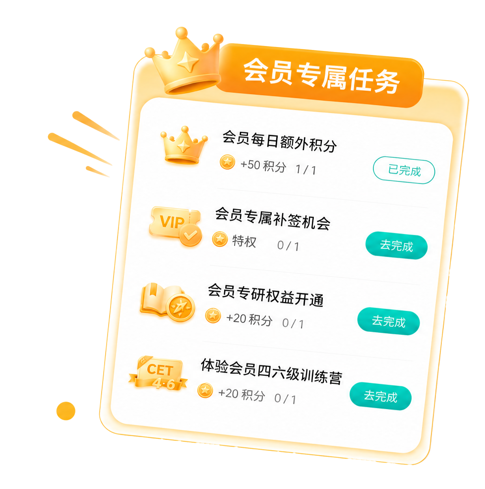 会员专属任务卡片图